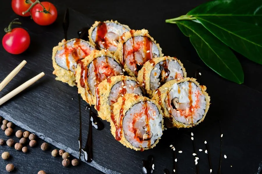 Окунь темпура