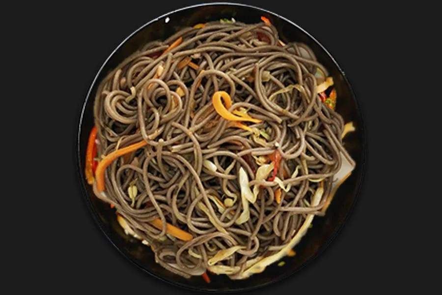 Соба с овощами 